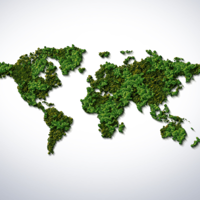 A map of the world